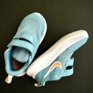 Nike blue sneakers toddler 9